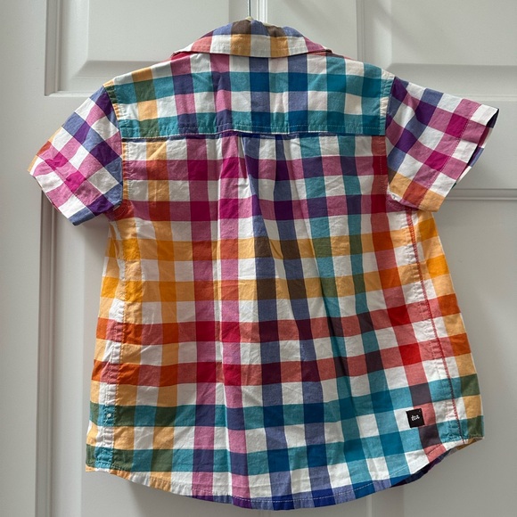 Tea Collection Button down Shirt 4T - Picture 2 of 4